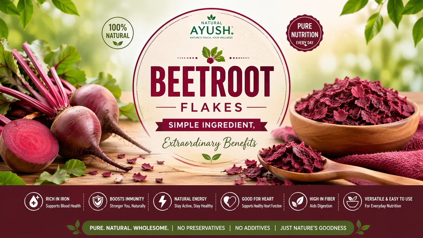Beetroot Flakes – Simple Ingredient, Extraordinary Benefits